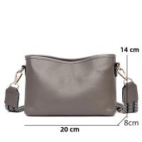 Bolso Cruzado de cuero Genuino para Mujer, Bandolera de hombre de Vaca de Color sólido, a la moda, de lujo, para teléfono, 2022 - details 24