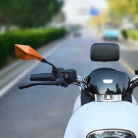Par De Espejos Retrovisores Para Motocicleta Accesorios Modificados Para Scooter E-bike Piezas De Repuesto Auxiliares De Reversa - details 1