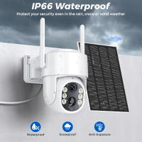 Cámara Solar Inalámbrica 4MP Exterior Con Detección De Humanos Y Zoom Digital 4X Panel Solar Y Batería ICSEE Para Seguridad Doméstica WIFI - details 12
