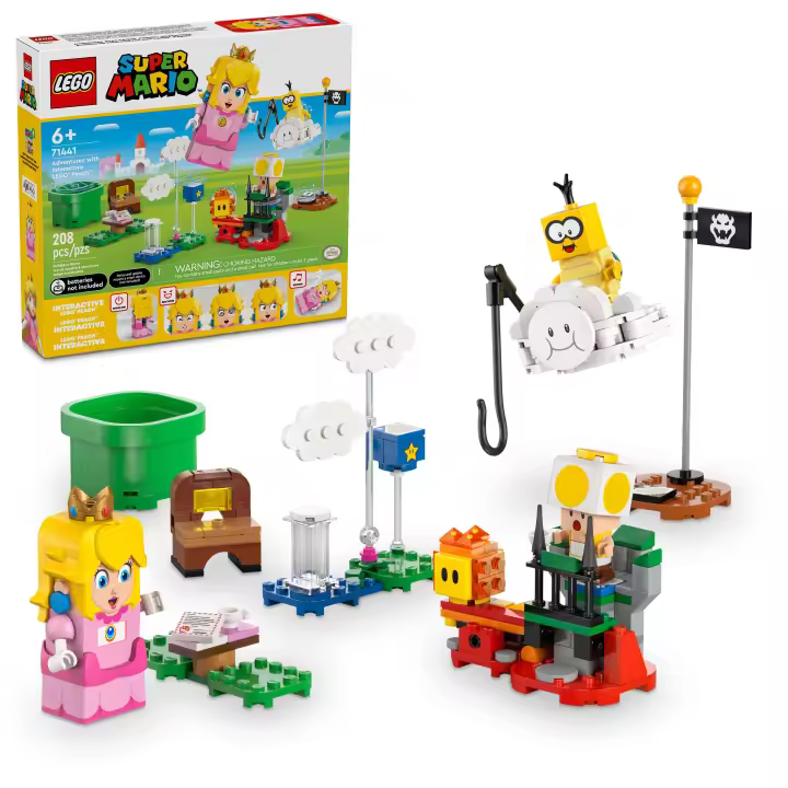 LEGO 71441 Super Mario Aventuras interactivas con LEGO Peach Juguete, regalo para niñas y niños - 1