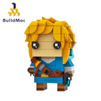 Bloques De Construcción BuildMoc Inspirados En Breath of the Wild Figura De Link Del Anime Clásico Juguete De Bloques De Plástico ABS Para Niños Regalo De Cumpleaños - details 0