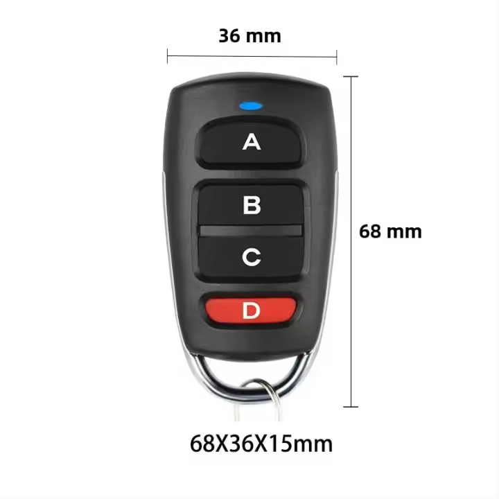 Control Remoto De Puerta De Garaje Universal Duplicator 433Mhz Código Fijo Clonación Automática Para Puertas Y Cerraduras - 1
