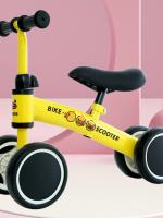 Bicicleta de Equilibrio Infantil sin Pedales, Bicicleta de Deslizamiento para Bebés de 1-2-3 Años, Cuatro Ruedas, Tres Colores - details 6