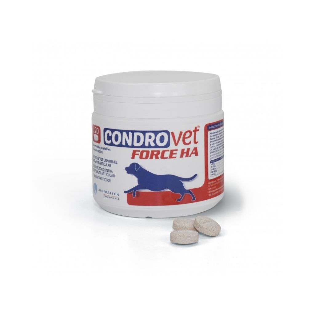 BIOIBERICA - Condrovet Force Ha - Alimento complementario para ayudar a la Nutrición Articular en Perros