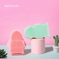 Lavabo Japonés Encantador Con Cepillo De Baño Y Guantes De Masaje De Silicona Para Eliminar Cutículas Y Limpieza De Cuerpo Para Mascotas - details 1