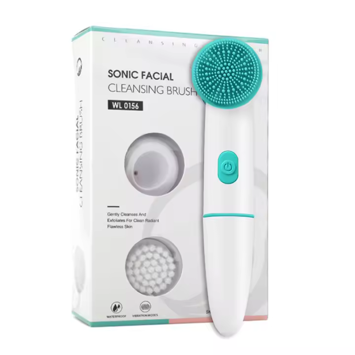 Cepillo De Limpieza Facial Ultrasonido Eléctrico Multifuncional 2 En 1 Profesional De Silicona MIKO NICE Para Una Limpieza Profunda Y Eficiente - 1