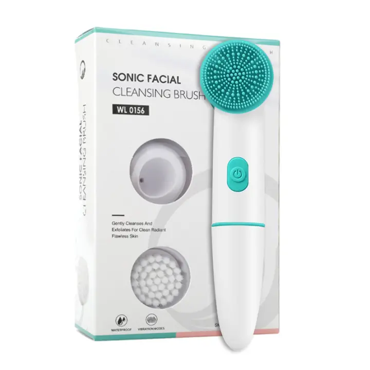 Cepillo De Limpieza Facial Ultrasonido Eléctrico Multifunctional 2 En 1 Profesional De Silicona MIKO NICE Para Una Limpieza Profunda Y Deficient - 1