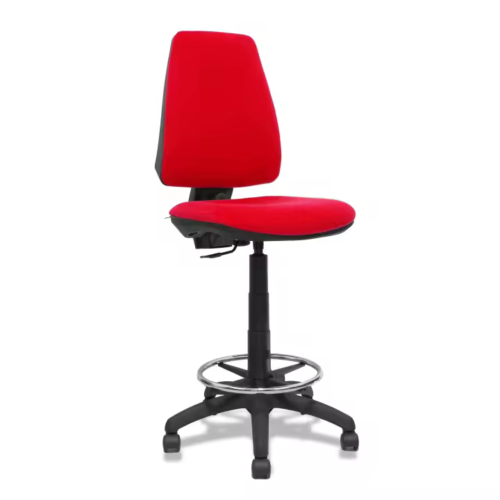 Taburete Elche CP bali rojo - 1
