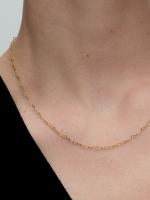 Pandora - Collar de Corazones-Baño de Oro de 14K - details 0