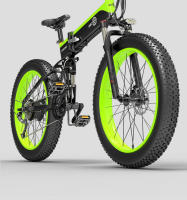 Bicicleta Eléctrica plegable Bezior x1500 de Grasa 26*4.0 48v12.8ah con freno hidráulico - details 27