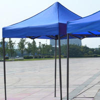 Cubierta De Toldo Azul Resistente Al Agua Y UV Para Toldo Plegable De 2.9x2.9 Metros Material De Tela Oxford Protección Solar Para Acampar Y Recreación - details 7