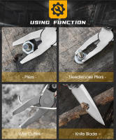Multiherramienta Maarten 9-en-1 Con Cuchillo De Bolsillo De Acero Inoxidable Herramienta Móvil De Sobrevivencia Con Destornillador Y Aretes - details 6