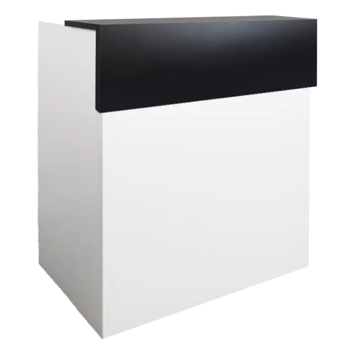 OFILIKE. Mostrador Osiris Basic. Mostrador de Recepción para Oficina, Tienda, Peluquería. Fácil Montaje - 1