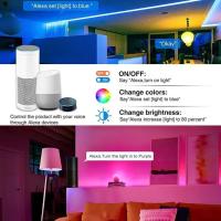 Tira De Luces LED RGB 5050 Con Controlador APP Y Sincronización De Música Luces Cambiantes De Color DIY Flexible Para Decoración De Habitaciones Con Enchufe EU - details 4