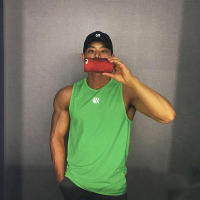 Camiseta De Hombre Verano Delgada Para Correr Y Ejercicio Fitness Transpirable Malla Secado Rápido Talla Verdadera Poliéster - details 11