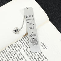 Marcador De Libro De Acero Inoxidable Para Mascotas Gato Lindo Regalo Para Amantes De Los Libros Diseño Geométrico Para Hombres Y Mujeres - details 7