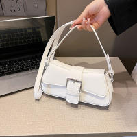 Bolso Bandolera De Cuero Sólido Para Mujer Estilo Lujo Diseñador Bolso De Hombro Underarm Moda 2024 Bolsos Y Monederos Para Dama - details 14