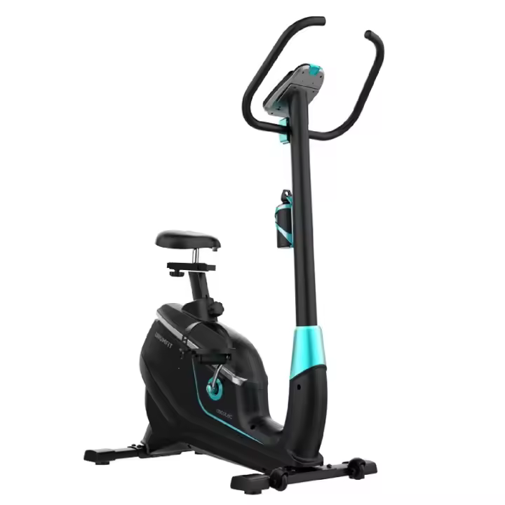 Cecotec Bicicleta Estática DrumFit Cycle 9000 Talos Pro X. Volante de Inercia de 9 Kg, Resistencia Magnética Motorizada - 1