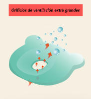 Almohada correctiva para bebé para evitar cabezas planas y deformaciones de la cabeza, almohada con forma de núcleo de almohada de espuma viscoelástica, extra grande, transpirable y resistente, adecuada para 0-12 meses - details 3