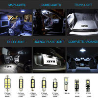 Kit De Luces LED Para Coche 23pcs 6500K T10 Ultra-Finas Luz Blanca Para Interior Mapa Maletero Placa De Licencia Iluminación De Vehículo - details 12