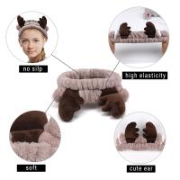 Headband De Cuidado De La Piel Con Forma De Oreja Para Mujeres Y Niñas Bandas Para Rostro Al Bañarse Y Maquillaje Yoga - details 5