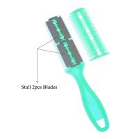 Peine Y Afeitadora Profesional Doble Cara Para Hombres Y Mujeres Con Hoja De Corte Herramienta De Estilizado De Peluquería Salon C0009A - details 7