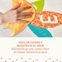 MS Fancy - Alfombra de Juegos para Bebé 180x200 cm - Doble Cara, Tapete Muy acolchado (1.5 cm Grosos), Plegable y con Bolsa de transporte - details 5
