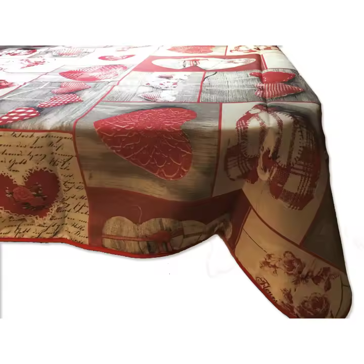 Lanovenanube -  Mantel de Navidad Antimanchas y Lavable Medida 150x300 - Mod.11123 - 1