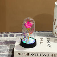 Rosa Artificial De 16CM Con LED Flores Creativas Para Decoración De Hogar Regalos Para San Valentín Día De La Madre Bodas - details 5