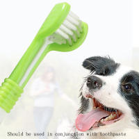Cepillo Para Dientes De Mascotas Trihead Para Perros Y Gatos Productos De Limpieza Oral Para Animales Domésticos - details 2