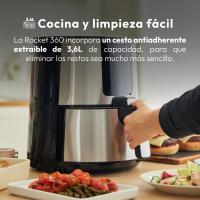 Freidora de aire ROCKET sin aceite de 3,6L y 1500W con pantalla LED táctil y temperatura regulable MasterPRO - details 3