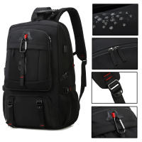 Mochila de viaje para hombre, bolsa impermeable de gran capacidad para senderismo y acampada, bolsa de transporte con compartimento para zapatos, 50L - details 5