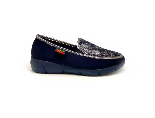 RODEVIL ZAPATILLA SEÑORA MARINO REPTIL 242 RODEVIL - 1