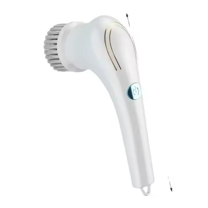 Cepillo De Limpieza Eléctrico Multifuncional Para Cocina Y Baño - Escobilla De Potencia Sin Cable Para Platos Ollas Y Sartenes - 1