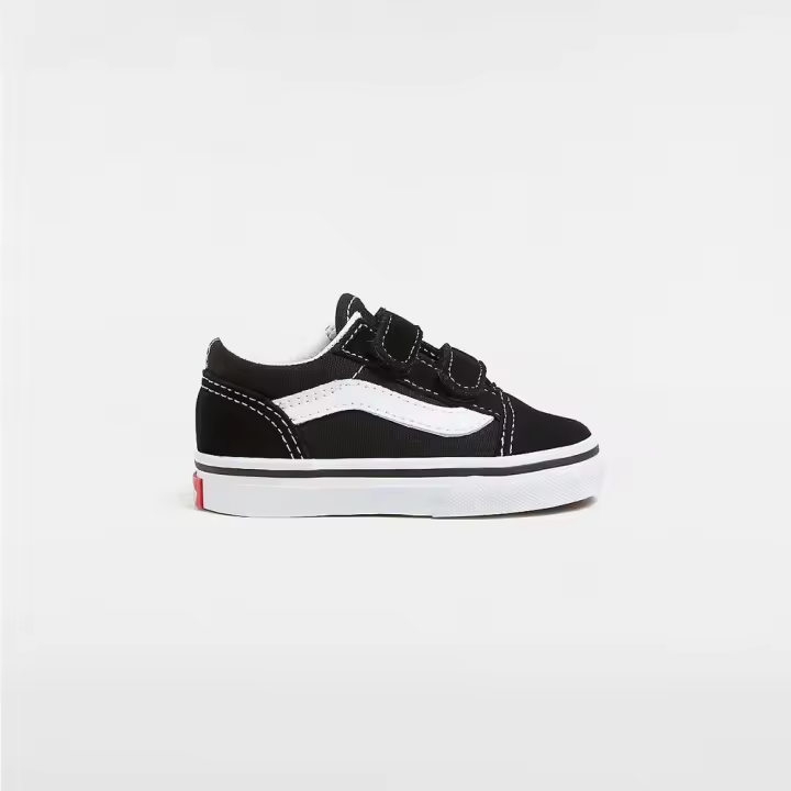 Zapatillas Negras Vans con Cierre Adherente Old Skool de Niño (1-4 años) - 1