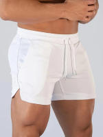 Shorts De Verano Para Hombres Fitness Gimnasio Ropa Deportiva Correr Senderismo Shorts Deportivos De Running Con Cinturón Elástico - details 5