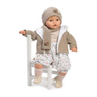 Muñecas Berbesa, Baby dulzon lloron chaqueta, bufanda, 62 cm, Muñecas para niñas muñecas juguetes para niñas muñecas recien nacidas muñecas recien nacidos - details 0