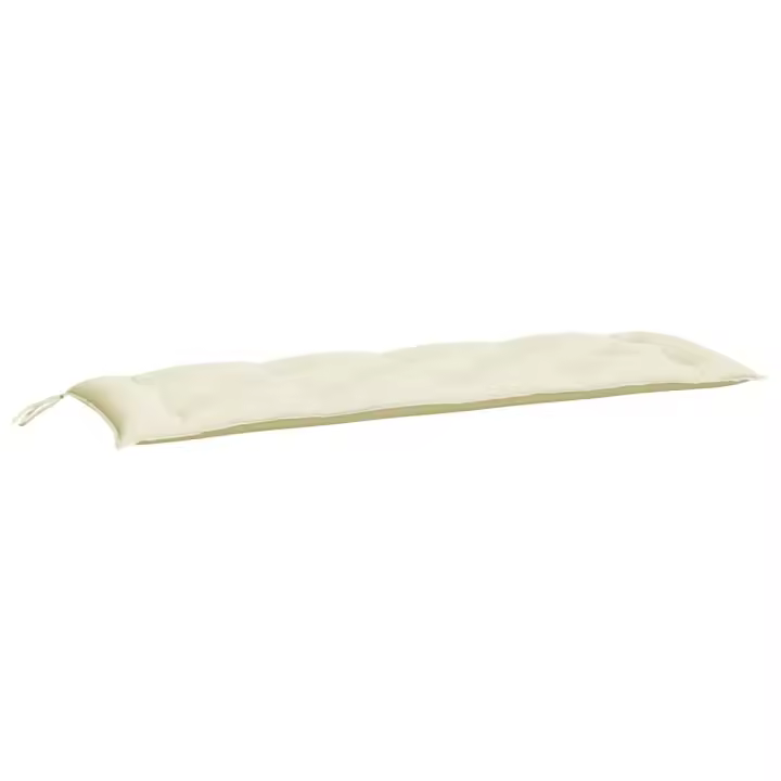 vidaXL Cojín de banco de jardín tela Oxford 150x50x7 cm Color Blanco crema,  Beige,  Azul y mas Cojín Decorativo de Asiento Cojines de muebles de salon - 1