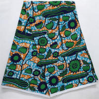 Tela De Estilo Nigéria Ghana Poliéster De Alta Calidad 6 Yardas 2025 Real Ankara Wax Lace Para Vestido De Fiesta Para Mujeres - details 15