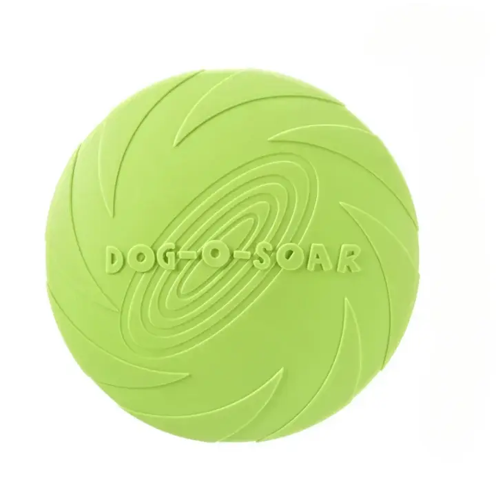 Juguete Interactivo Para Perros Multicolor Frisbeed De Silicona Entrenamiento Y Juego Discos Voladores Divertidos Para Mascotas - 1