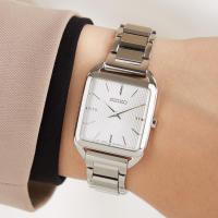 reloj mujer Seiko Classic SWR073P1 26x34.8mm 50m WR correa de acero - details 3