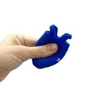 Banner - Funda silicona mando llave coche 3 botones compatible con Peugeot Azul