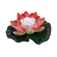 Lámpara Flotante De Loto Falso Con LED Para Piscina Y Jardín Lámpara Subacuática Autónoma Para Paisaje Micro Flores Flotantes - details 7