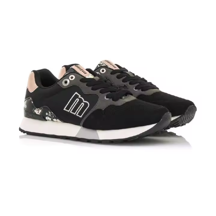 MUSTANG 69441 ZAPATILLAS MJ NEGRO/FLORES C53257 - 1