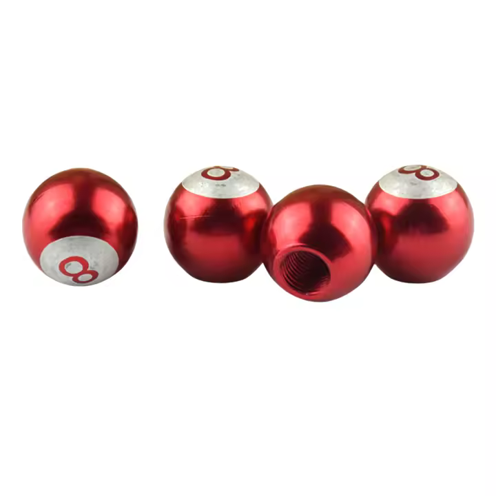 4Pcs Cubierta De Válvula De Neumático Para Coche Camión Bicicleta Cubiertas De Válvula De Aire Para Auto SUV Truck Billiards - 1