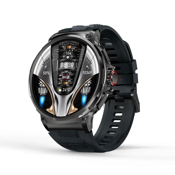 Reloj inteligente para hombre, pulsera de 1,85 pulgadas con pantalla grande de alta definición, Bluetooth, Llamada para ejercicio y fitness - 1