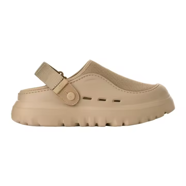 Zuecos Beige UGG PeakMod Dark Sand Dinámicos y Alegres - 1