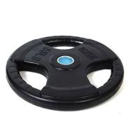 Arafit Disco Olímpico de 3 Agarres de 50mm | Variedad de Pesos y Revestimiento de Caucho - details 4