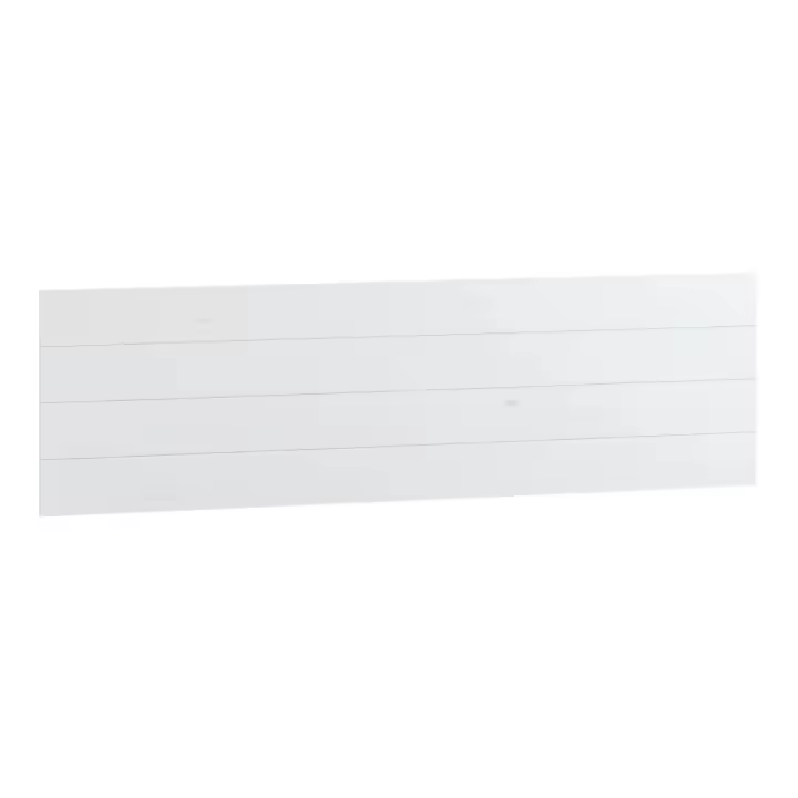 Buyqualia Cabecero Cama Madera Maciza Pino Pintada (155 X 45, Blanco) - 1