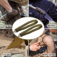 Portátil Motosierra de Mano y Mango de Paracord Plegable Sierra de Acero Inoxidable Para Ramas Y Pequeños ÁRboles Supervivencia Camping Jardin - details 3